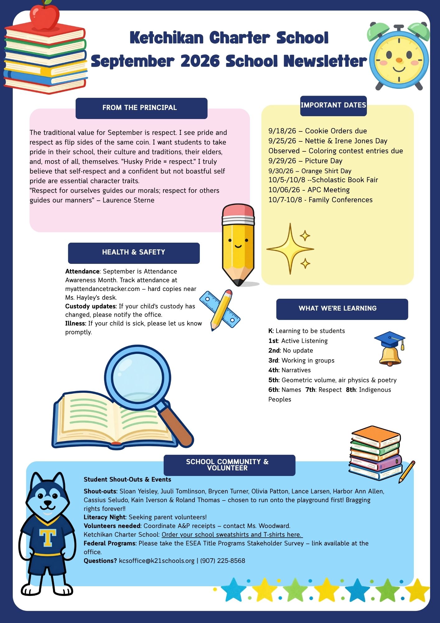 Monthly Newsletter - September